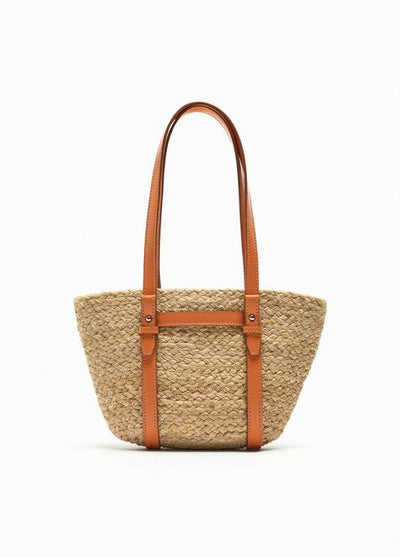 Zara Midi Jute Tote Bag