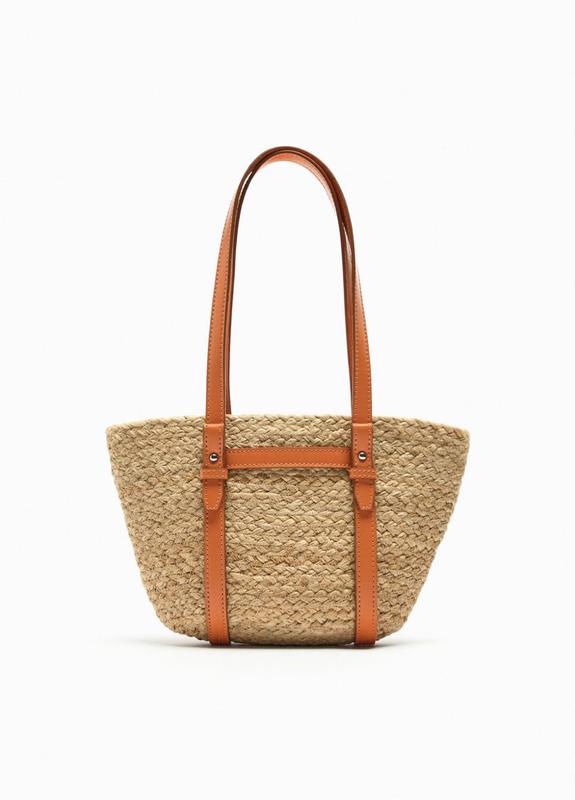Zara Midi Jute Tote Bag