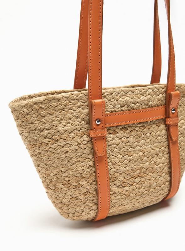 Zara Midi Jute Tote Bag