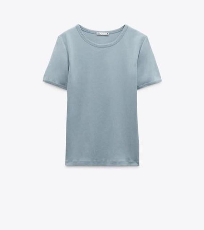Zara Ripped Faded Effect T-shirt