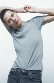 Zara Ripped Faded Effect T-shirt