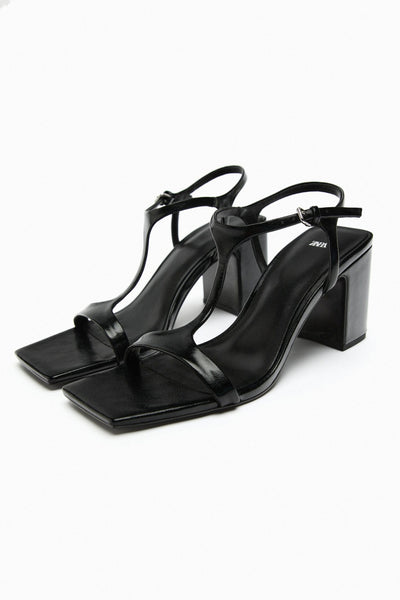 Zara Block Heel Sandals
