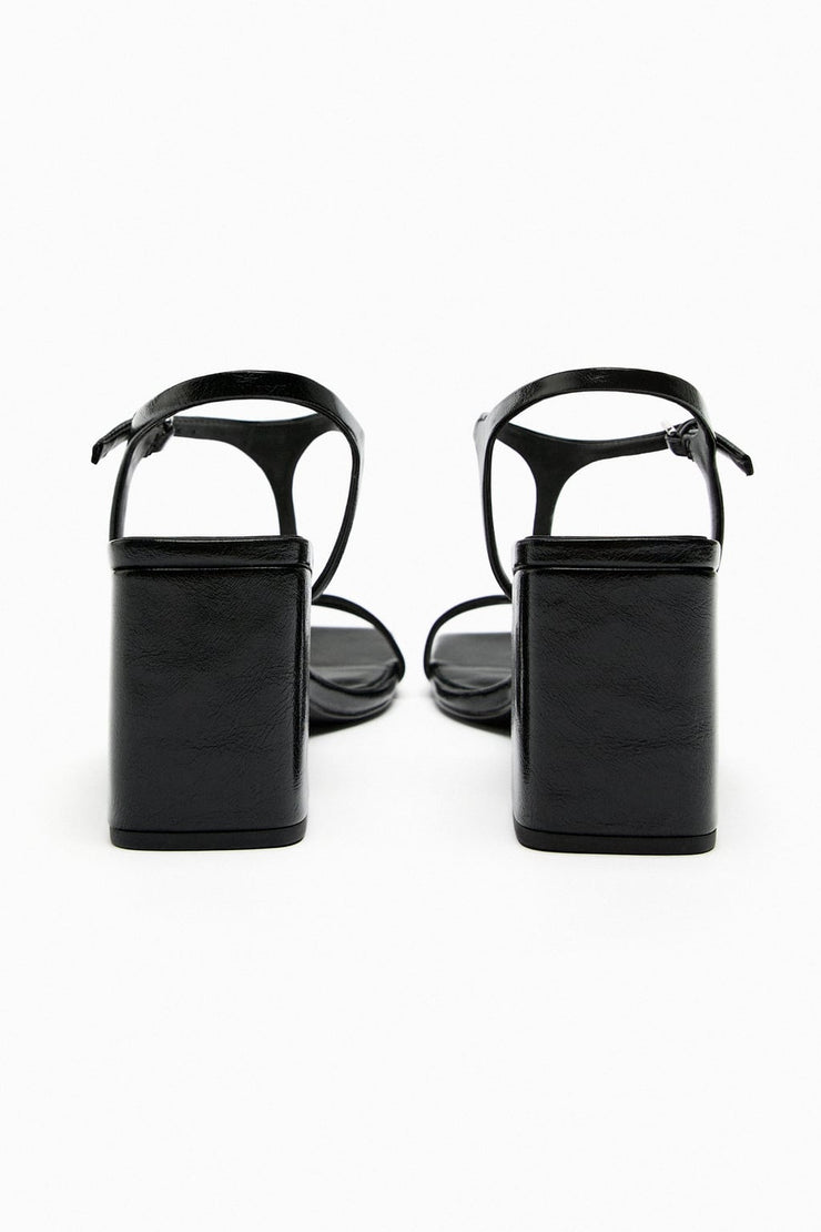 Zara Block Heel Sandals