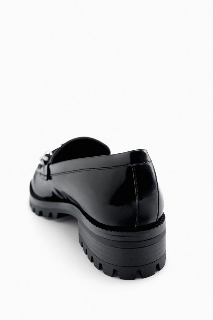 Zara Animal Print Loafers