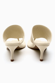 Zara HIGH-HEEL LEATHER SANDALS WITH TOE DIVIDER