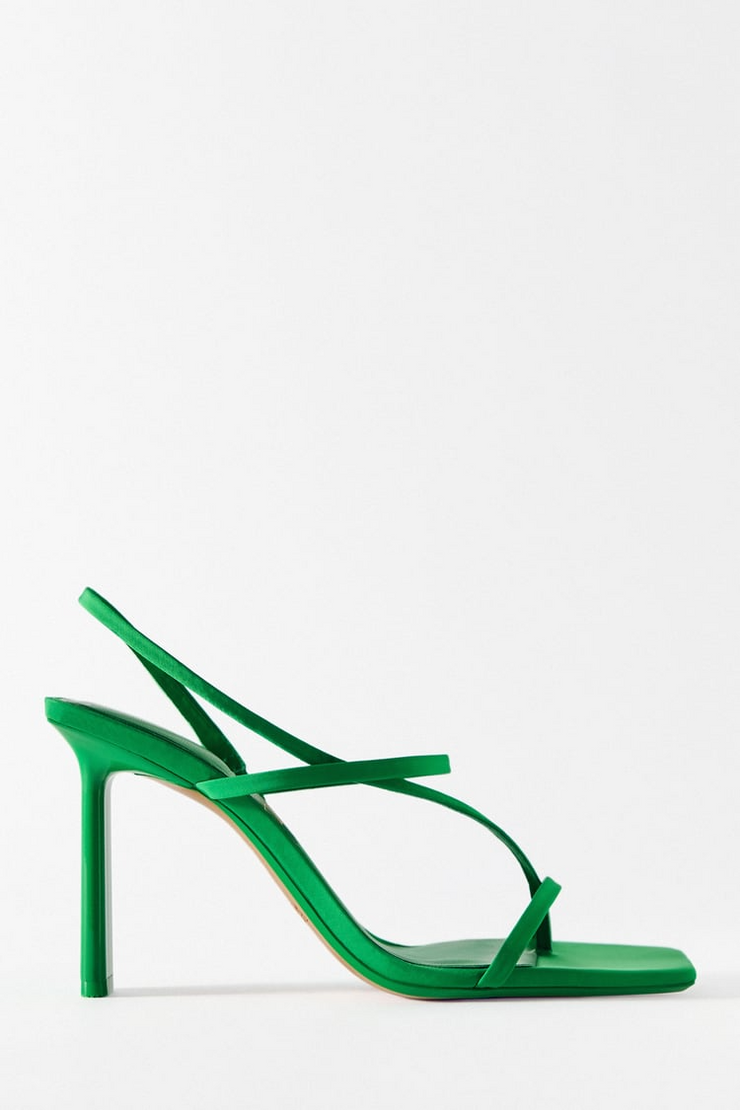 Zara High Heel Strappy Sandals