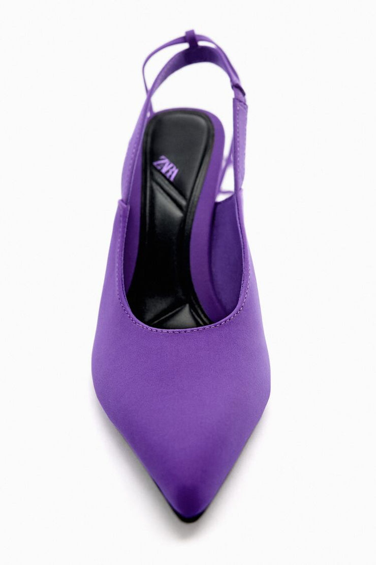 Zara Lace Up High Heel Shoes