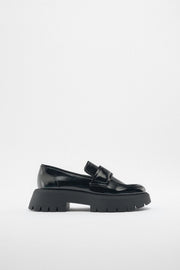 Zara Chunky Loafers in Black
