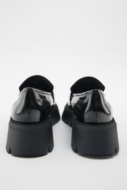 Zara Chunky Loafers in Black