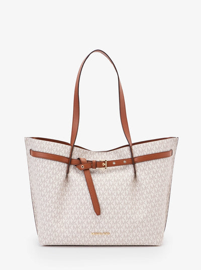 Emilia Large Logo Tote Bag