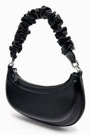 Zara Half Moon Shoulder Bag with Gathered Strap