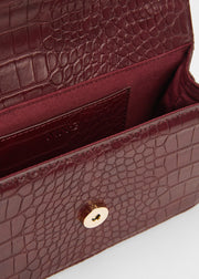 Mango Animal Print Effect Chain Bag