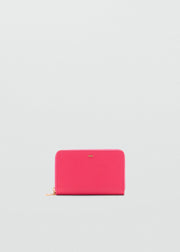 Mango Saffiano Effect Wallet
