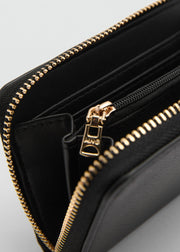 Mango Saffiano Effect Wallet