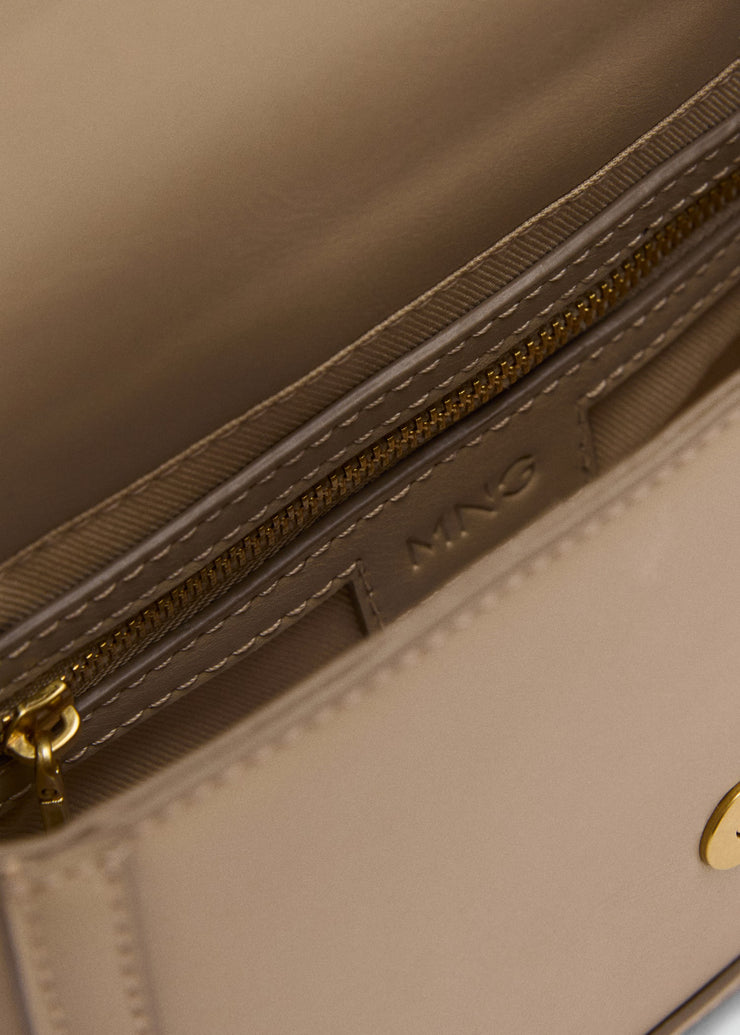Mango Crossbody Bag with Flap