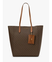 Michael Kors Vincent Tote with Card Case Attached Large - MK Signature