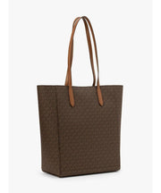 Michael Kors Vincent Tote with Card Case Attached Large - MK Signature