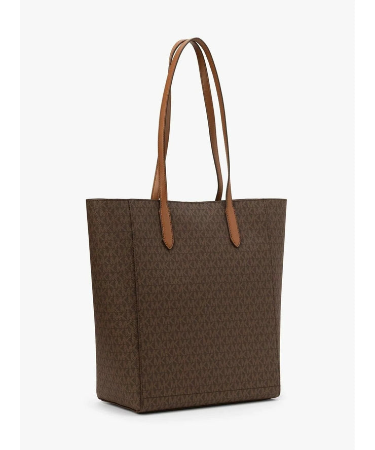 Michael Kors Vincent Tote with Card Case Attached Large - MK Signature