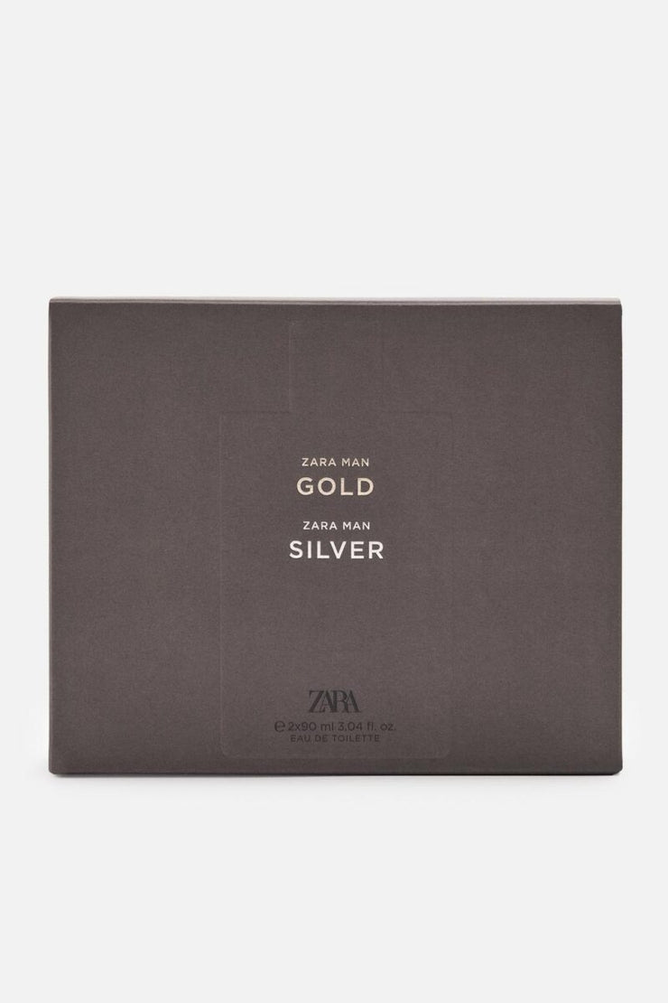 Zara Silver + Gold Duo Set 100ml