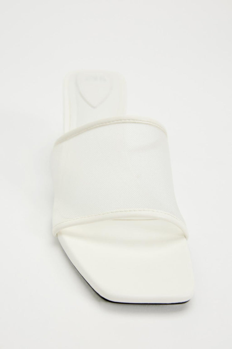 Zara High Heel Mesh Sandals
