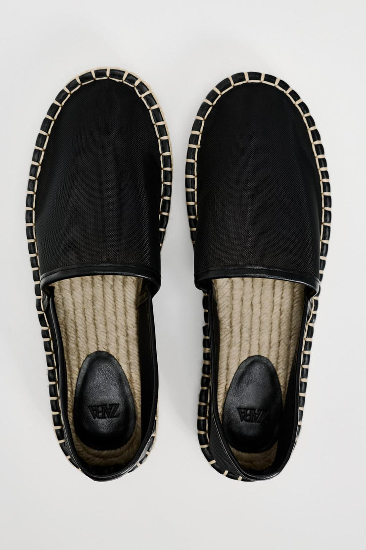 Zara Mesh Espadrilles