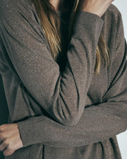 Zara Metallic Thread Knit Sweater