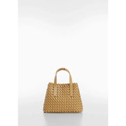 Mango Weave Midi Tote Bag