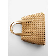Mango Weave Midi Tote Bag