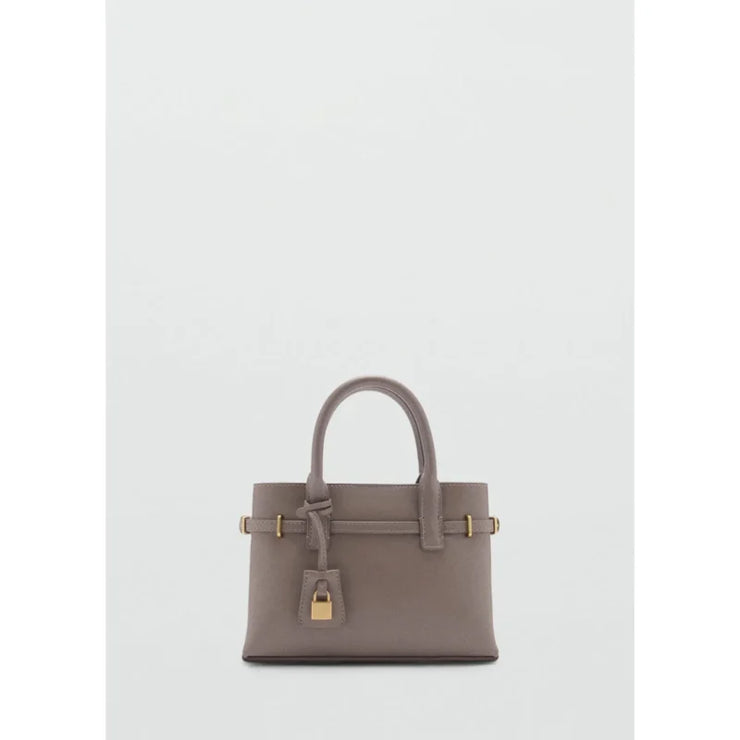 Mango Gray Handbag