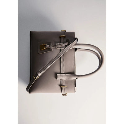 Mango Gray Handbag
