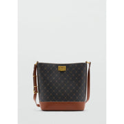 Mango Large Crossbody Bucket Bag