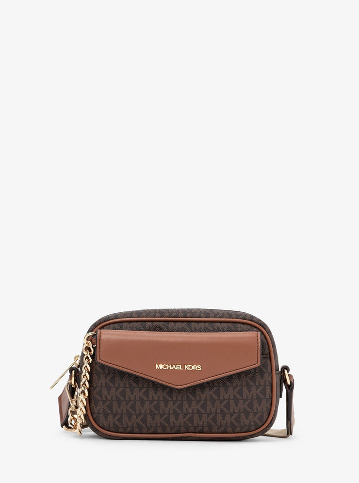 MAISIE 2 IN 1 CAMERA CROSSBODY SMALL - MK SIGNATURE
