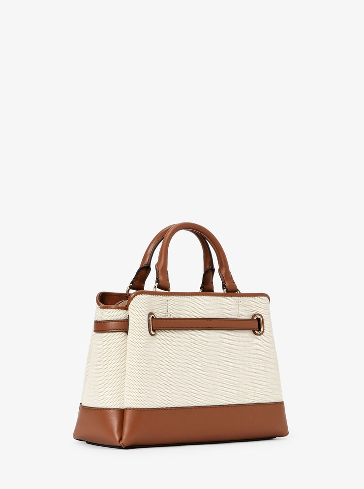 MICHAEL KORS REED Center Zip Belted Sachel Small