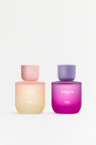 ZARA FEMME WINTER EDT 90ml + ZARA TUBEROSE WINTER EDT 90ml