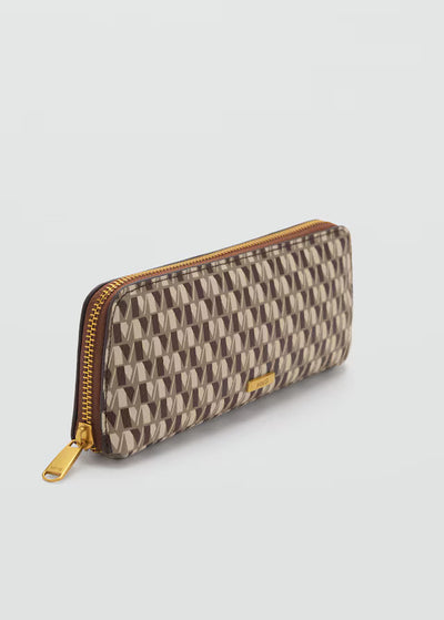 Mango Zip Case With Printed Logo