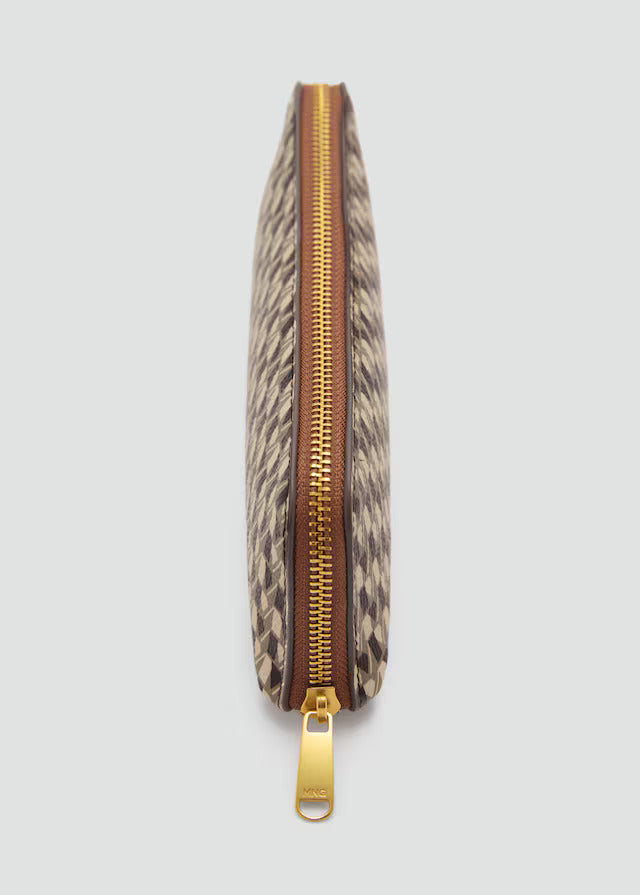 Mango Zip Case With Printed Logo