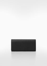 Mango Saffiano-effect wallet