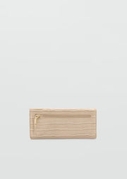 Mango Crocodile Effect Purse