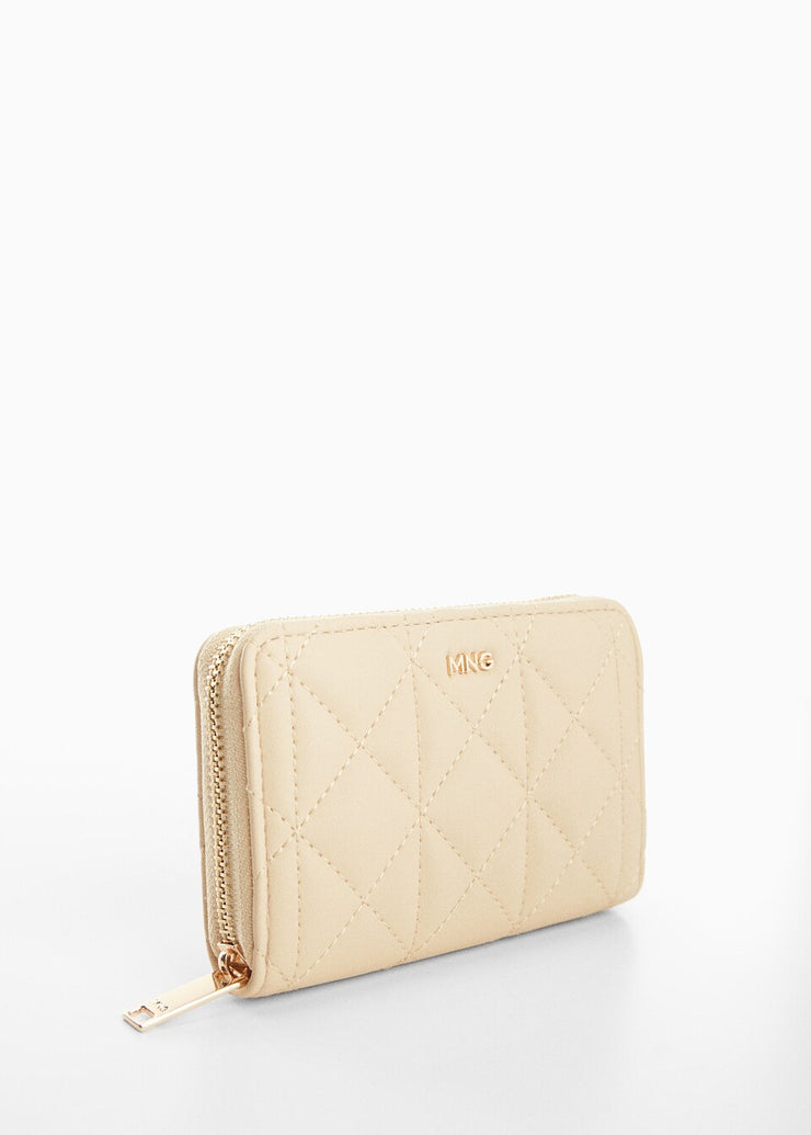 Mango Padded Logo Wallet