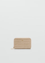 Mango Croc Effect Wallet
