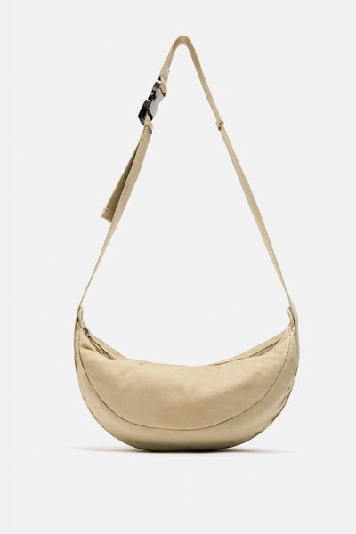 Zara Fabric Crossbody Bag