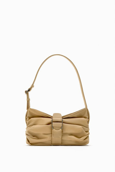 Zara Buckled Shoulder Bag