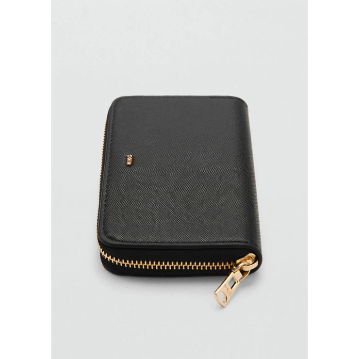 Mango Saffiano Effect Wallet