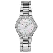 Citizen EM0830-52D Corso Eco-Drive Mother-of-Pearl Dial Diamond Watch