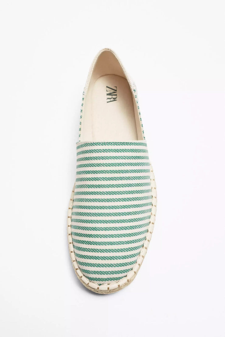 Zara Striped Espadrilles