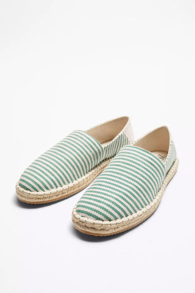 Zara Striped Espadrilles
