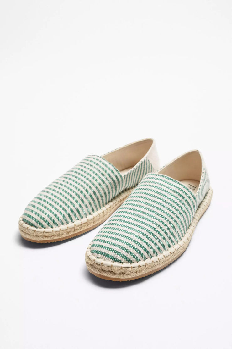 Zara Striped Espadrilles