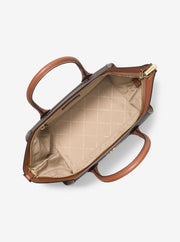 MICHAEL KORS AVRIL Satchel Large - MK Signature