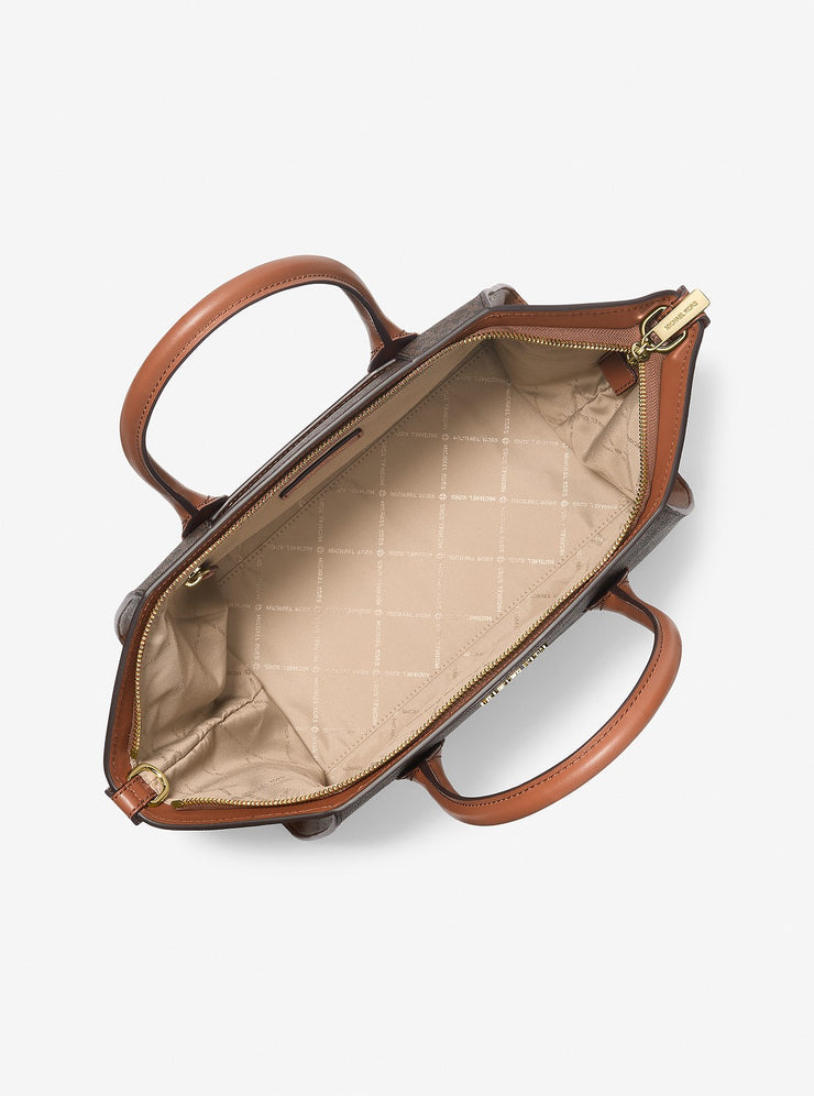 MICHAEL KORS AVRIL Satchel Large - MK Signature