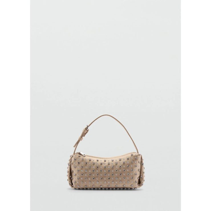 Mango Handbag with Embellishments